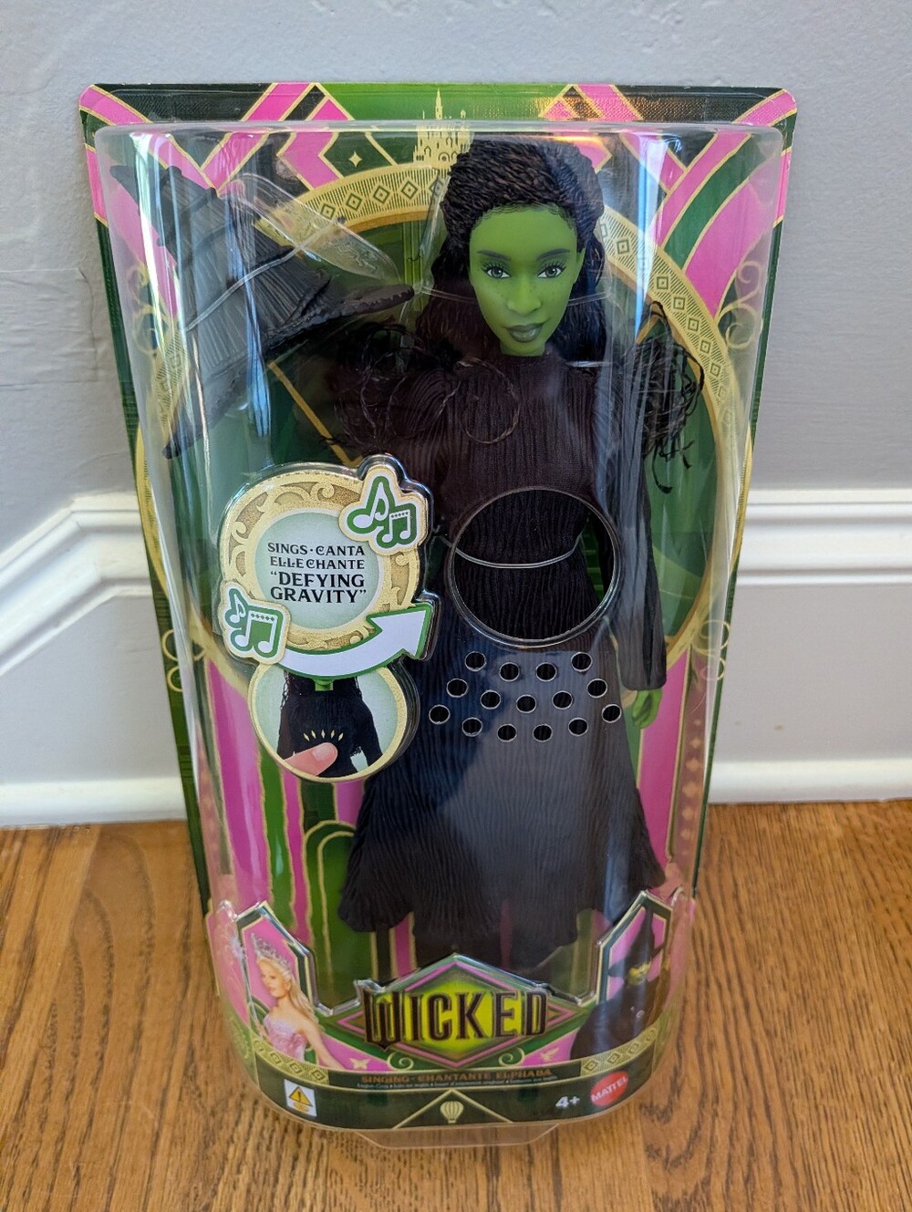 NEW Wicked Elphaba singing doll defying gravity